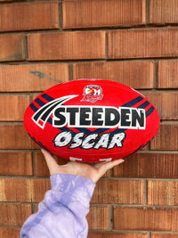 Load image into Gallery viewer, Personalised Sydney Roosters Official NRL Ball (Size 5)
