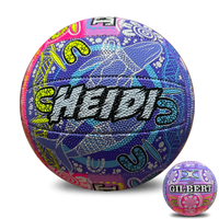 Load image into Gallery viewer, Personalised Gilbert 2025 Indigenous First Nations Supporter Netball (SIZE 5)
