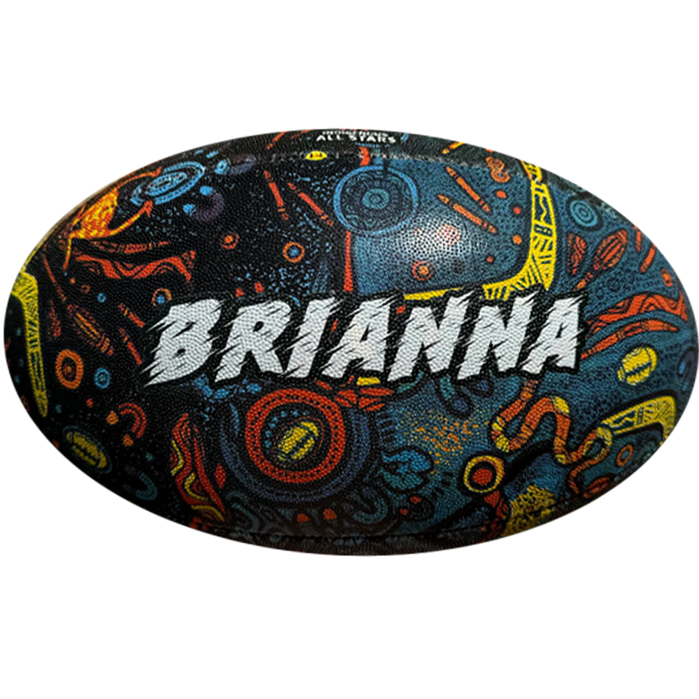 Personalised Indigenous All Stars 2025 Official NRL Ball (Size 5)