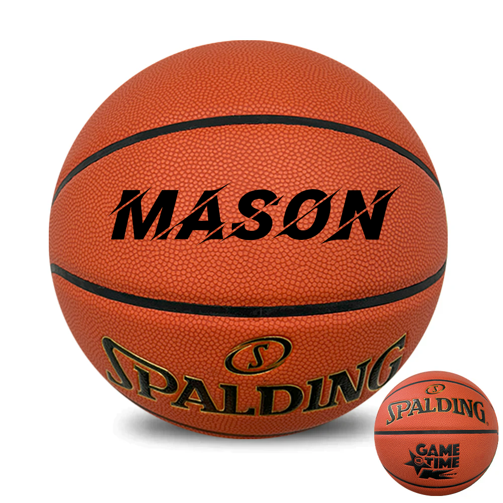 Personalised Spalding Kmart Gametime Legacy TF-1000 Composite Leather Basketball (Size 7)