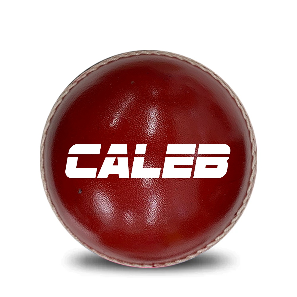 Personalised Red Cricket Ball