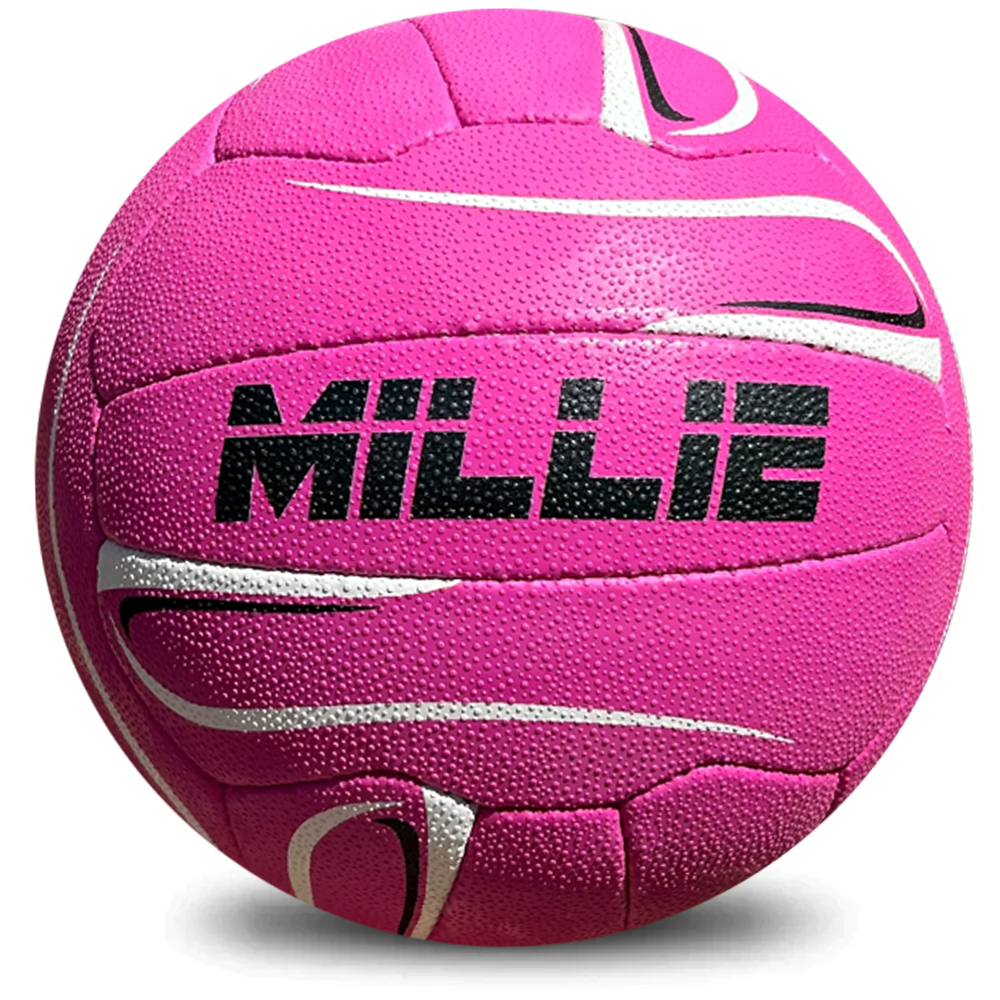 Personalised Mi-Ball Envision Pink Netball (SIZE 4, 5)