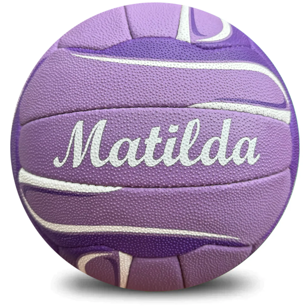 Personalised Mi-Ball Envision Purple Netball (SIZE 4, 5)