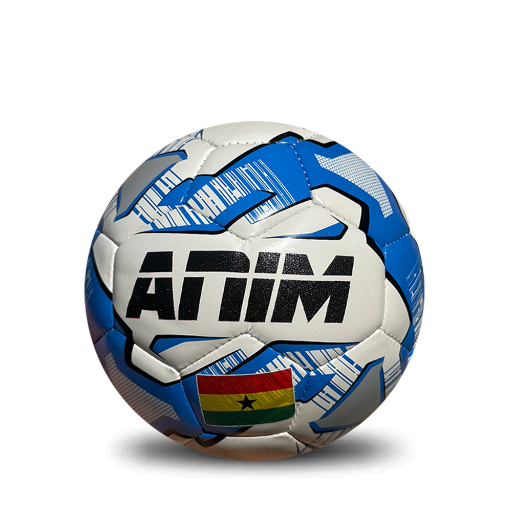 Mini Personalised Mi-Ball Blue Soccer Ball (Mini Size)