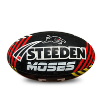 Load image into Gallery viewer, Personalised Penrith Panthers Official NRL Ball (11inch mini ball)
