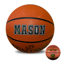 Load image into Gallery viewer, Personalised NBL Spalding Rubber Basketball (Size 6)
