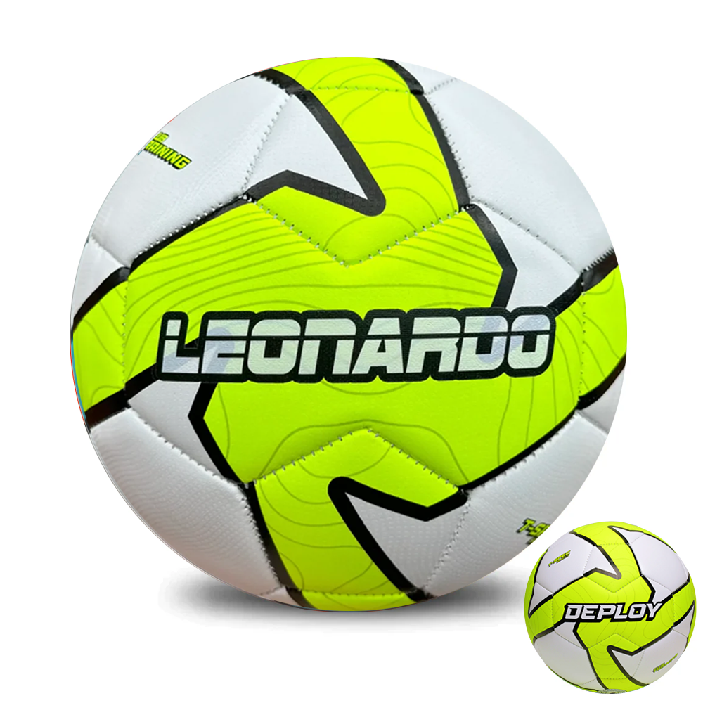 Personalised Neon Deploy Soccer Ball (Size 3, 4 ,5)