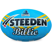 Load image into Gallery viewer, Personalised Gold Coast Titans Official NRL Ball (Size 5)
