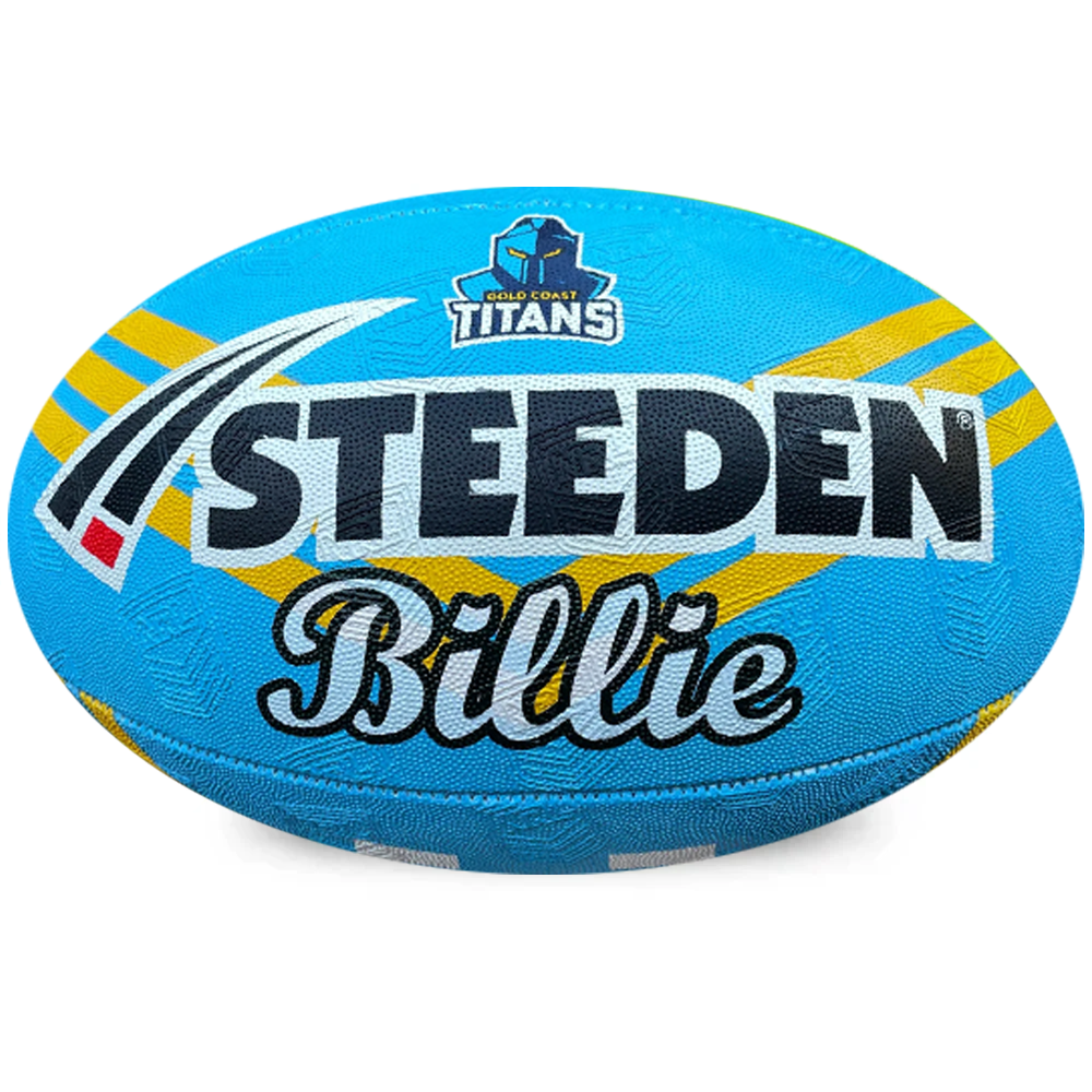 Personalised Gold Coast Titans Official NRL Ball (size 5)