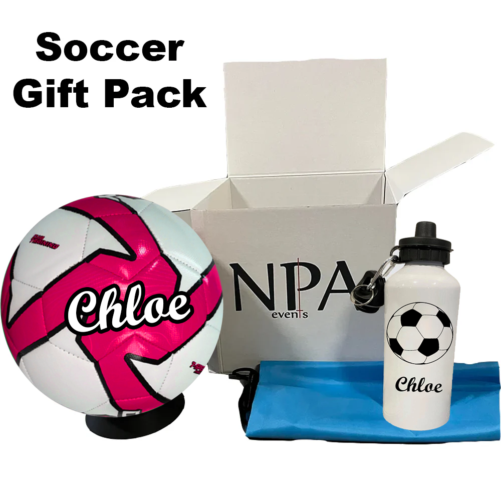 Personalised Deploy Soccer Gift Pack (Size 3)