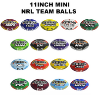 Personalised Official NRL Team balls (11inch mini ball)