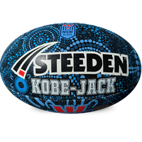 Load image into Gallery viewer, Personalised Indigenous NSW Blues Official NRL Ball (Size 5)
