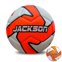 Load image into Gallery viewer, Personalised Deploy Orange Soccer Ball (Size 3, 4, 5)
