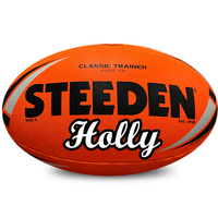 Load image into Gallery viewer, Personalised Orange Steeden Rugby League (Size 5)

