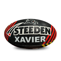 Load image into Gallery viewer, Personalised Penrith Panthers Official NRL Ball (11inch mini ball)
