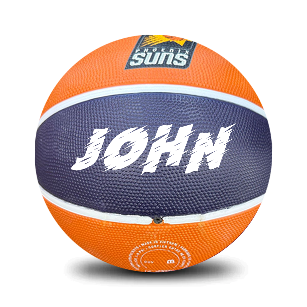 Personalised NBA Official Phoenix Suns Team Basketball (Size 7)