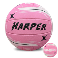 Load image into Gallery viewer, Personalised Gilbert Exo Pink Netball (SIZE 5)
