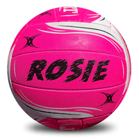 Load image into Gallery viewer, Personalised Gilbert Pink Netball (SIZE 5)
