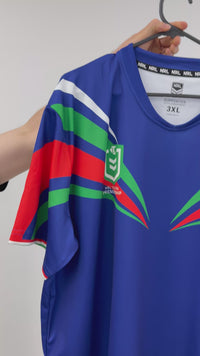 Load and play video in Gallery viewer, Personalised New Zealand Warriors NRL Jersey
