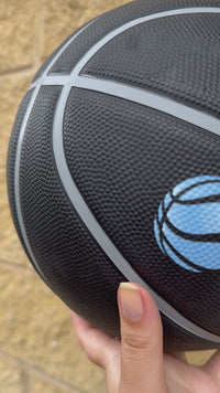 Load and play video in Gallery viewer, Personalised Wilson BNSW Black Rubber Basketball (Size 5, 6 &amp; 7)
