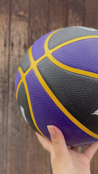 Load and play video in Gallery viewer, Personalised NBA Official LA Lakers Team Basketball (SIZE 7)
