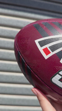 Load and play video in Gallery viewer, Personalised Manly Sea Eagles Official NRL Ball (Size 5)
