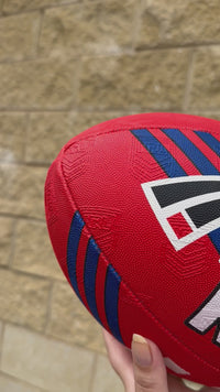 Load and play video in Gallery viewer, Personalised Sydney Roosters Official NRL Ball (Size 5)

