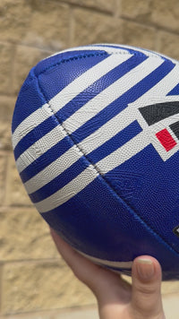 Load and play video in Gallery viewer, Personalised Canterbury Bulldogs Official NRL Ball (Size 5)
