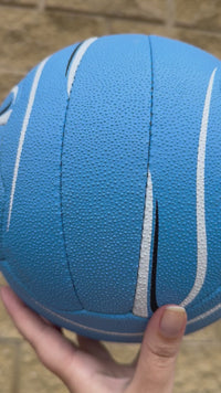 Load and play video in Gallery viewer, Personalised Mi-Ball Envision Blue Netball (SIZE 5)
