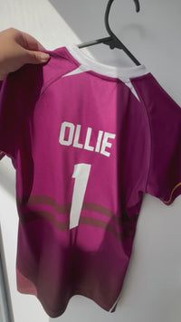 Load and play video in Gallery viewer, Personalised Brisbane Broncos NRL Jersey 2026
