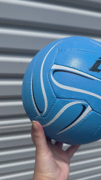 Load and play video in Gallery viewer, Personalised Mi-Ball Envision Blue Netball (SIZE 5)
