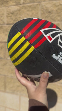 Load and play video in Gallery viewer, Personalised Penrith Panthers Official NRL Ball (Size 5)
