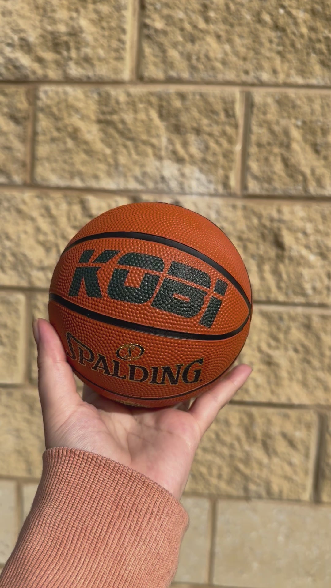Personalised Mini Spalding Basketball (Size 1 & 3)