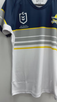 Load and play video in Gallery viewer, Personalised North QLD Cowboys NRL Jersey
