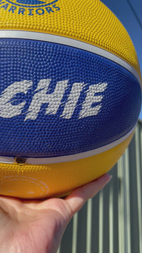 Load and play video in Gallery viewer, Personalised NBA Official Golden State Warriors Team Basketball (Size 7)
