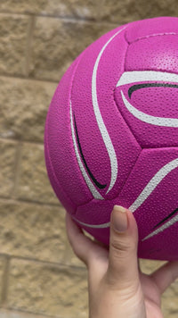 Load and play video in Gallery viewer, Personalised Mi-Ball Envision Pink Netball (SIZE 4, 5)
