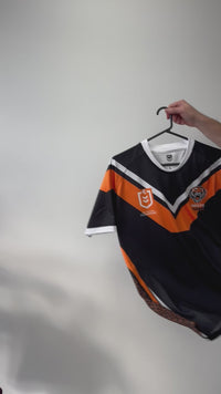 Load and play video in Gallery viewer, Personalised Wests Tigers NRL Jersey
