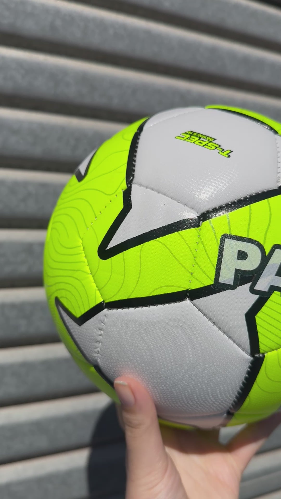 Personalised Neon Deploy Soccer Ball (Size 3, 4 ,5)