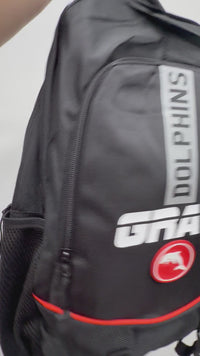 Load and play video in Gallery viewer, Personalised Dolphins Official NRL Backpack
