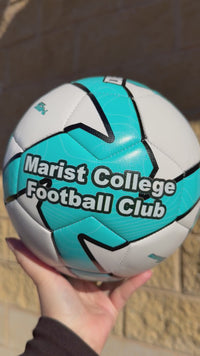 Load and play video in Gallery viewer, Personalised Deploy Blue Soccer Ball (SIZE 3, 4, 5)
