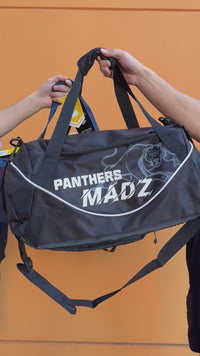 Load and play video in Gallery viewer, Personalised Penrith Panthers Official NRL Sports Bag
