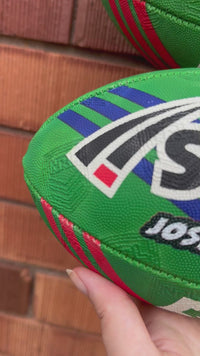 Load and play video in Gallery viewer, Personalised New Zealand Warriors Official NRL Ball (11inch mini ball)
