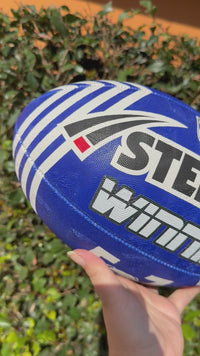 Load and play video in Gallery viewer, Personalised Canterbury Bulldogs Official NRL Ball (Size 5)
