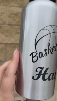 Load and play video in Gallery viewer, Personalised Basketball Drink Bottles
