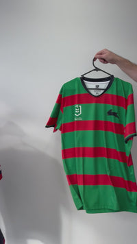 Load and play video in Gallery viewer, Personalised South Sydney Rabbitohs NRL Jersey
