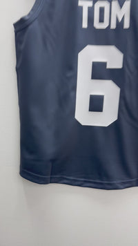 Load and play video in Gallery viewer, Personalised Carlton Blues AFL Guernsey
