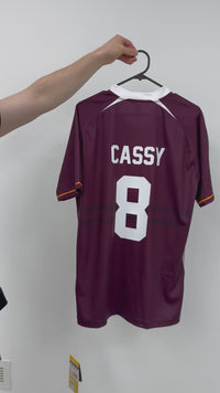 Load and play video in Gallery viewer, Personalised Brisbane Broncos Dual Premiership NRL Jersey
