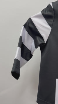 Load and play video in Gallery viewer, Personalised Collingwood Magpies AFL Toddler Guernsey
