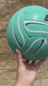 Load and play video in Gallery viewer, Personalised Mi-Ball Envision Teal Netball (SIZE 4, 5)
