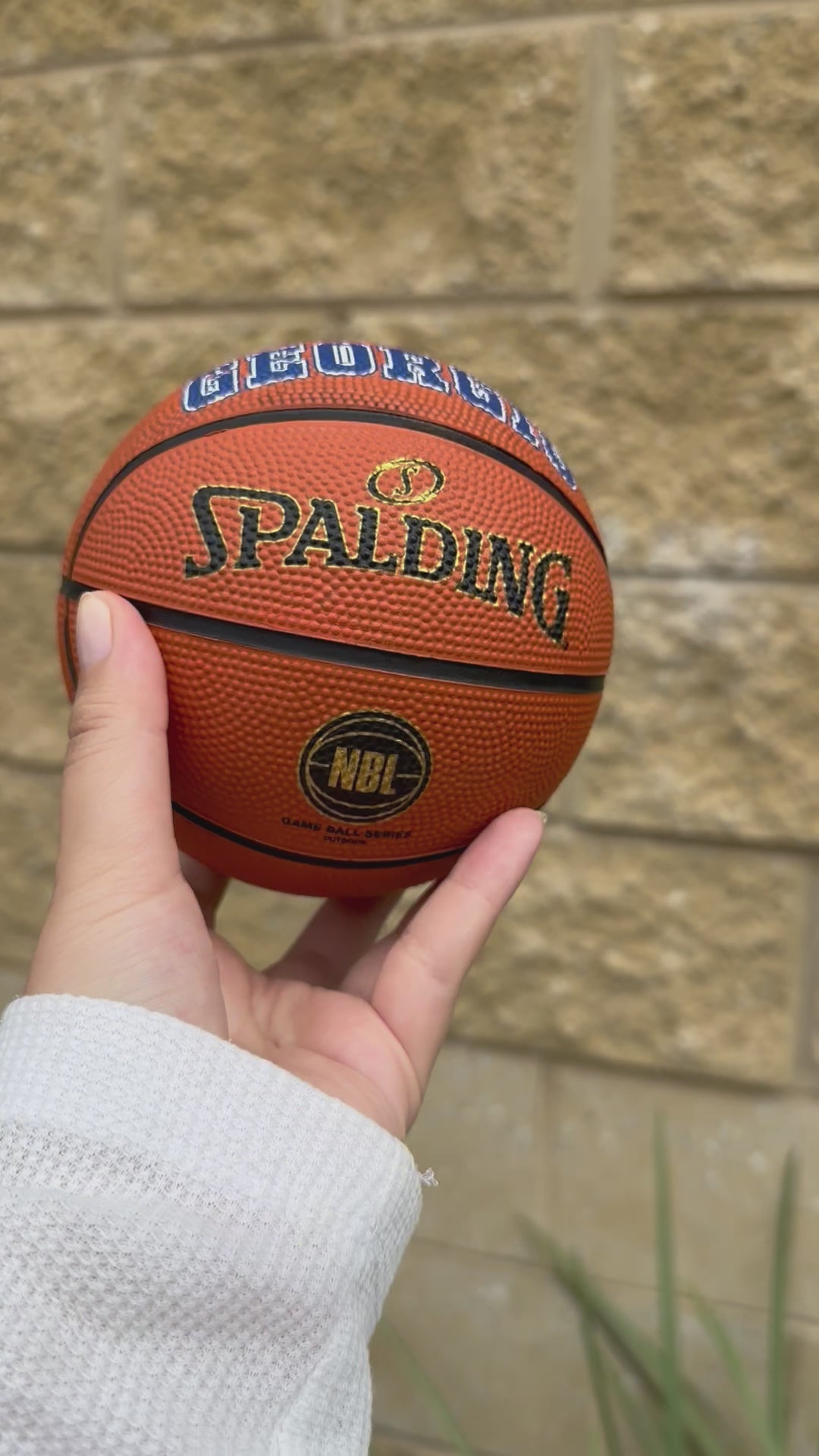 Personalised Mini Spalding Basketball (Size 1 & 3)
